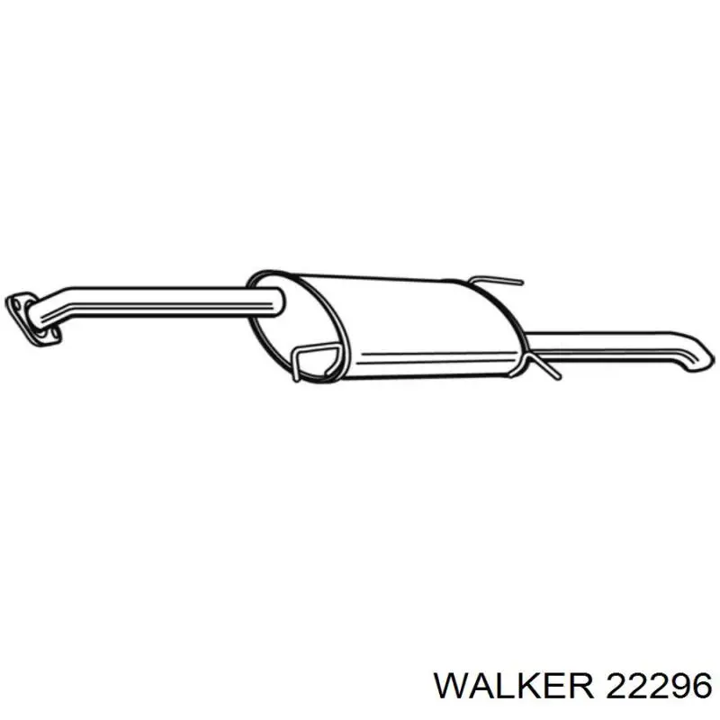 Silenciador trasero Veneporte PG45294 precio, desde 73,46 EUR