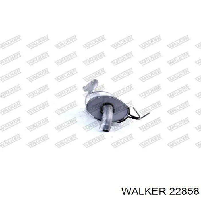 22858 Walker silenciador posterior