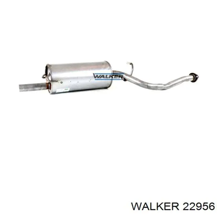 22956 Walker silenciador posterior