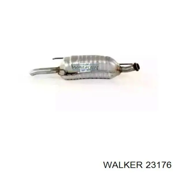 13183206 Opel Silenciador trasero