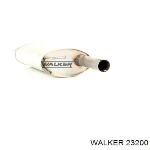 23200 Walker silenciador del medio