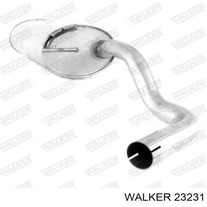 Comprar JZW253609AB VAG Silenciador trasero