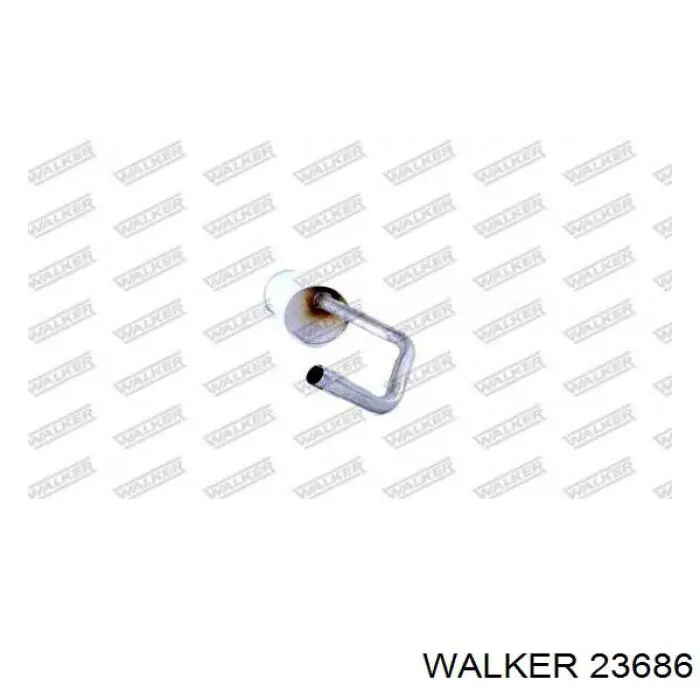 23686 Walker silenciador posterior