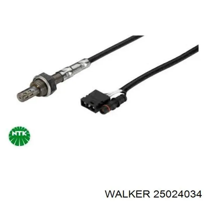 25024034 Walker sonda lambda sensor de oxigeno para catalizador