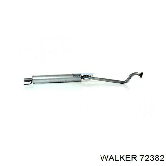 72382 Walker silenciador del medio