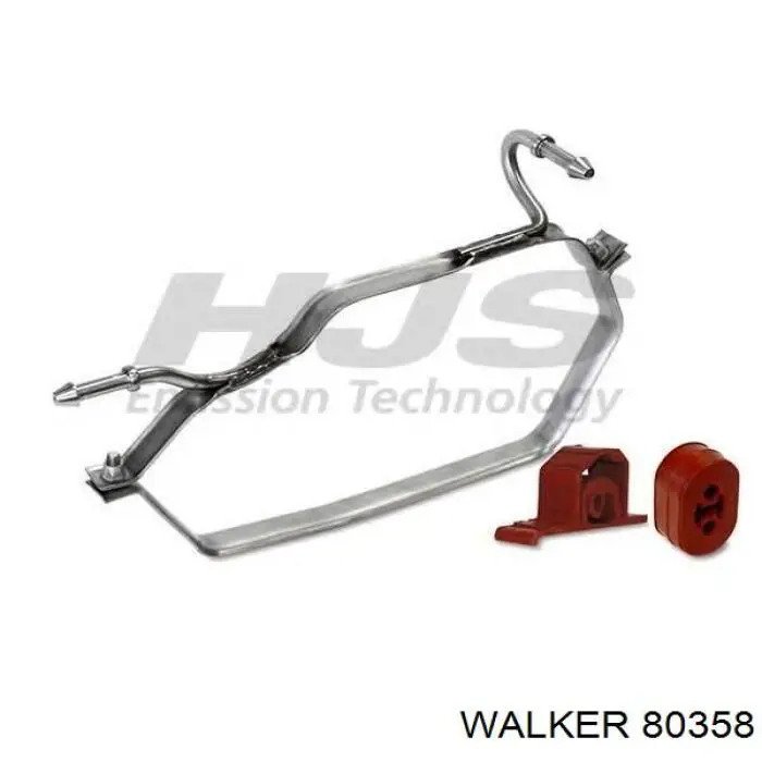 Soporte silenciador BMW 18207521427