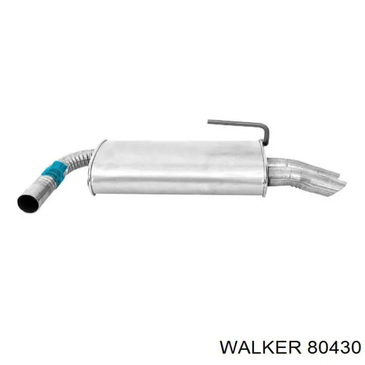 Soporte, silenciador Ford Fiesta JH, JD