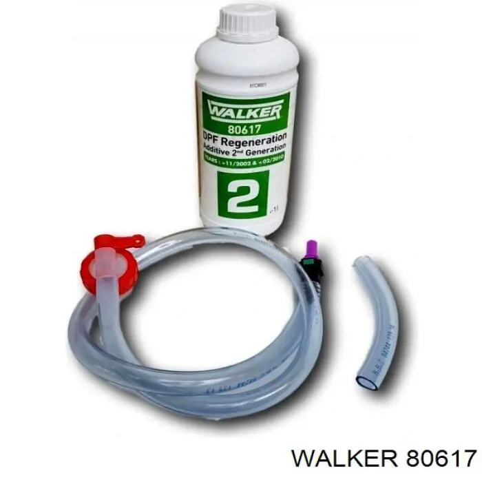 80617 Walker Líquido para limpieza de filtros de partículas diésel