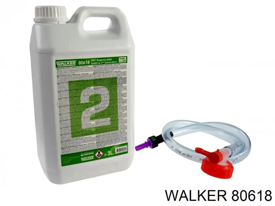Líquido para limpieza de filtros de partículas diésel Walker 80618
