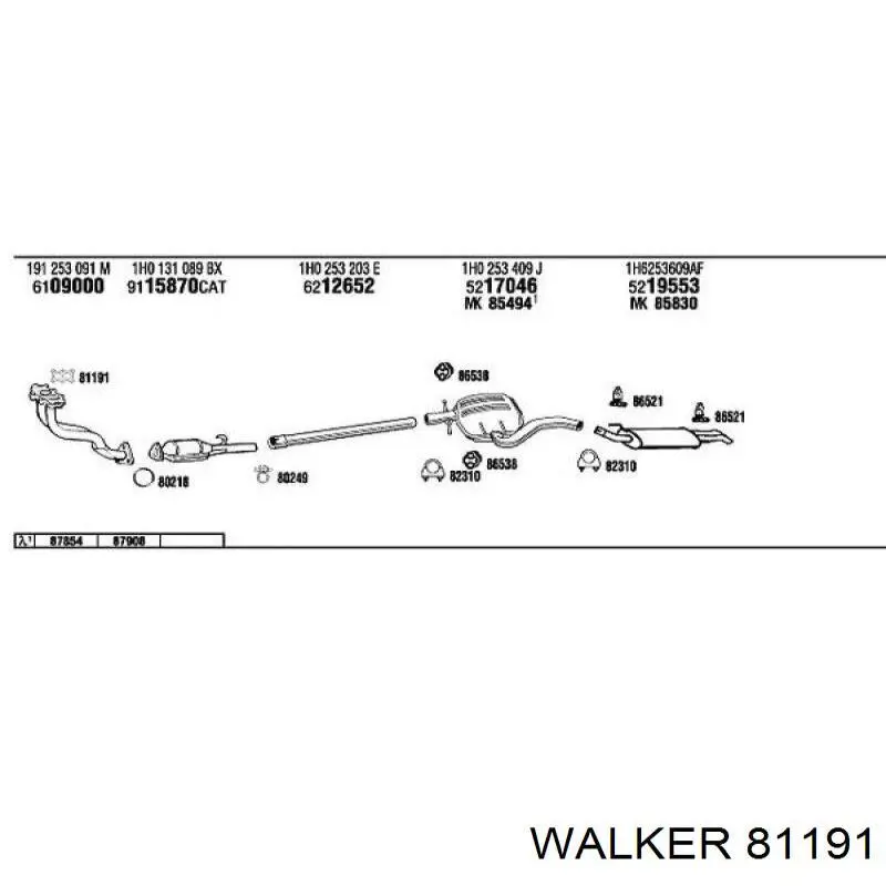 Volkswagen Passat 3A5, 351, 315