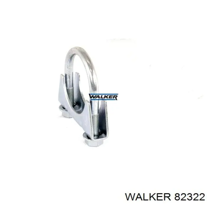 82322 Walker abrazadera de silenciador delantera