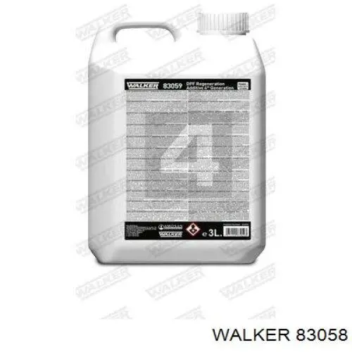 83058 Walker Líquido para limpieza de filtros de partículas diésel