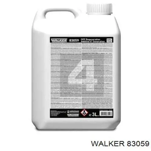 83059 Walker Líquido para limpieza de filtros de partículas diésel
