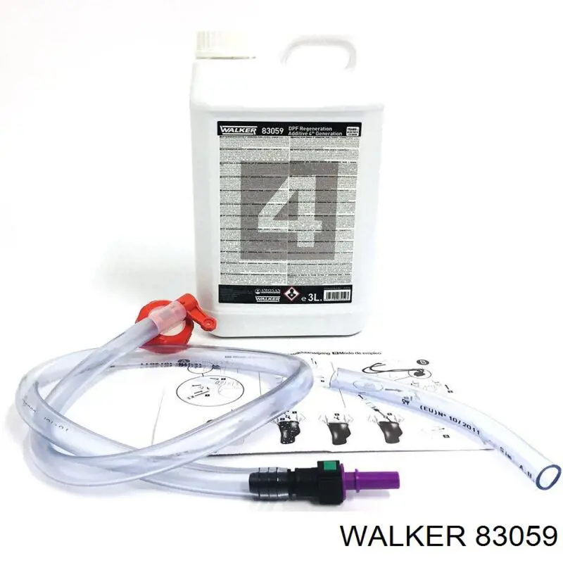 83059 Walker liquido para filtros negros hollin