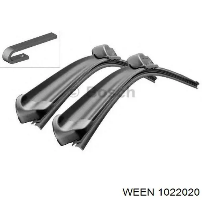 Juego de limpiaparabrisas de luna delantera, 2 piezas Jeep Grand Cherokee 1 Z