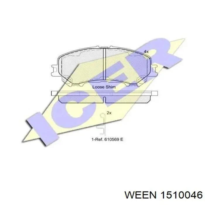 Pastillas de freno delanteras Nissan Qashqai 2 J11