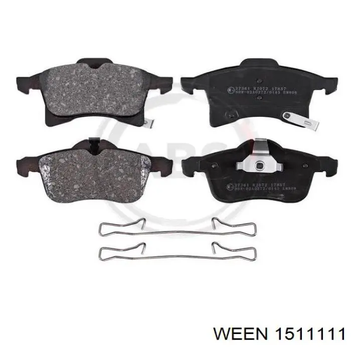 Pastillas de freno delanteras Opel Corsa X12