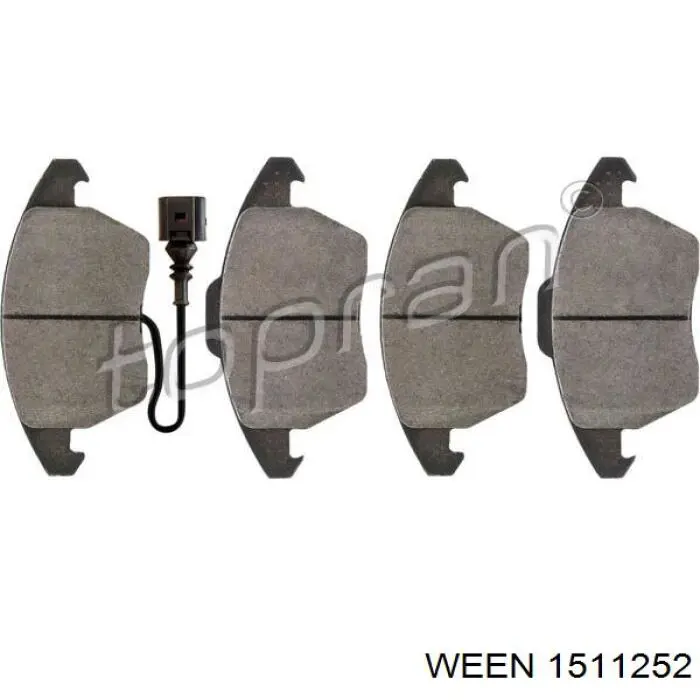 Pastillas de freno delanteras Seat Leon 2 1P1