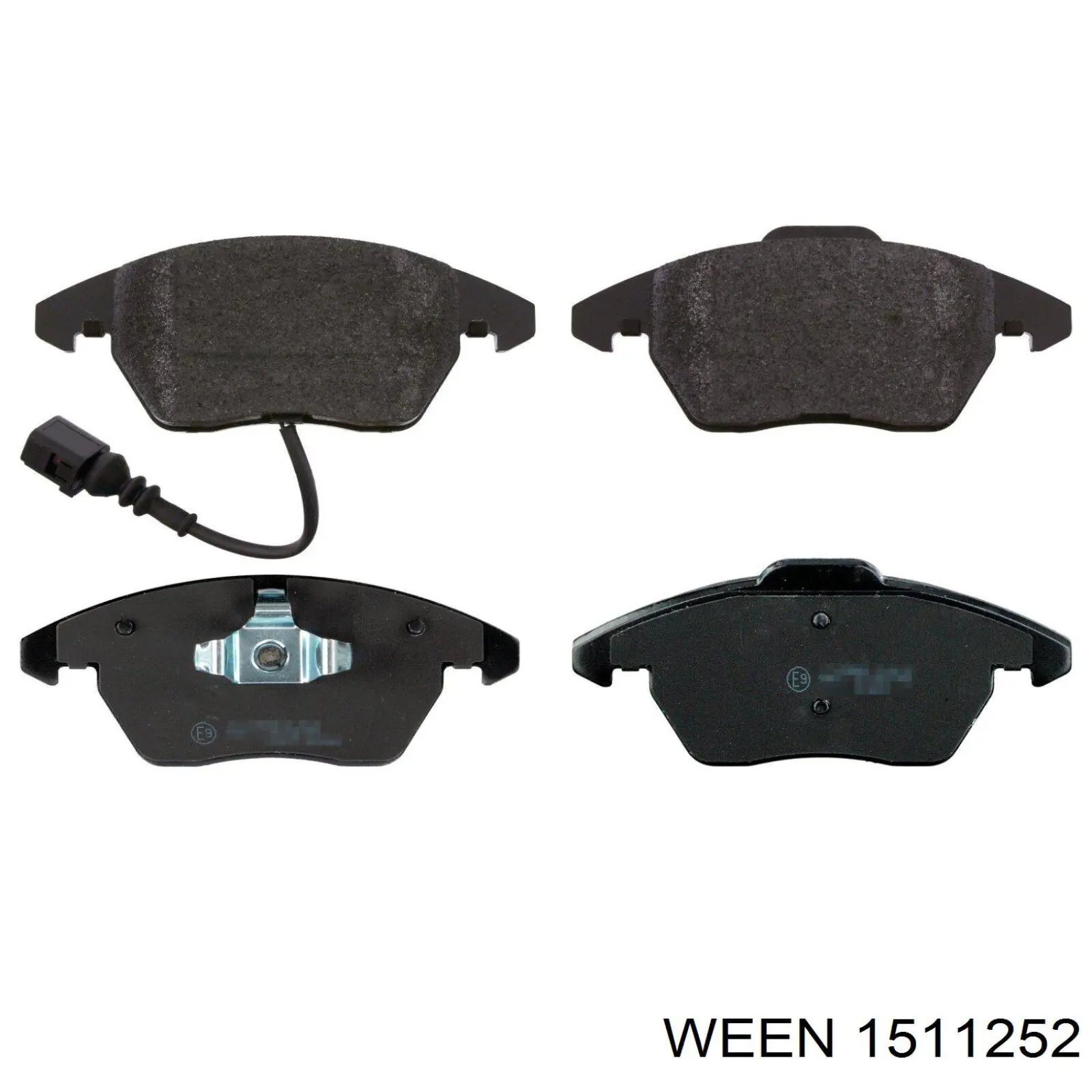 Pastillas de freno delanteras Seat Leon 2 1P1