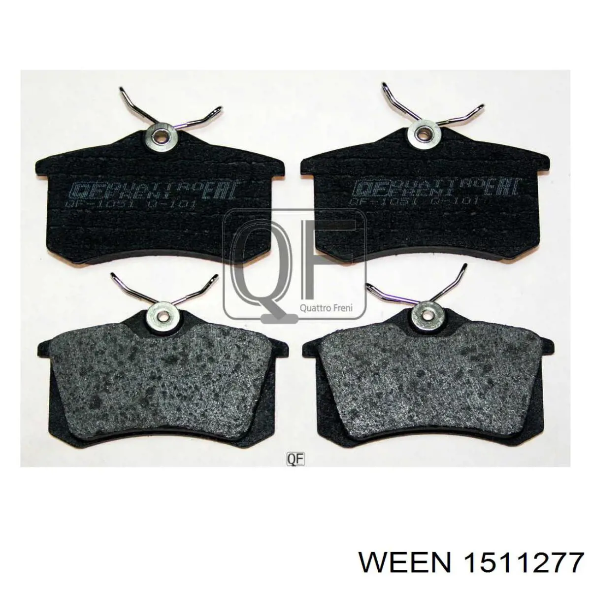 Pastillas de freno delanteras Citroen C3 1 FC