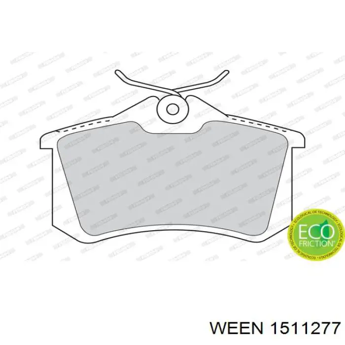 Pastillas de freno delanteras Citroen C3 1 FC