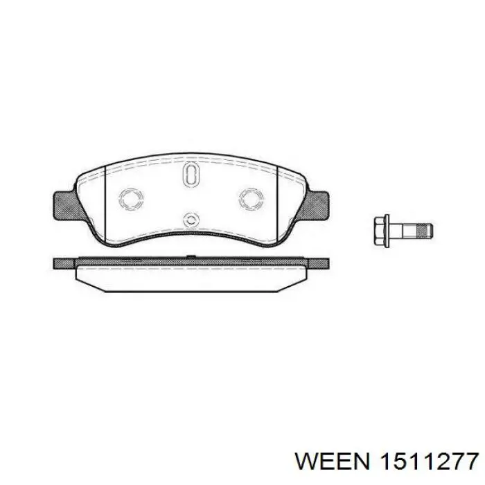Pastillas de freno delanteras Citroen C3 1 FC