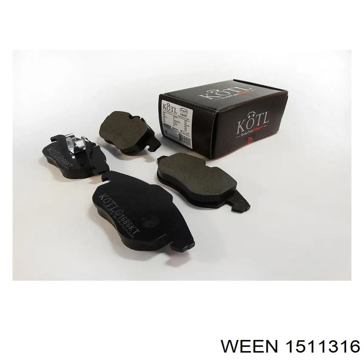 Pastillas de freno delanteras Opel Vectra