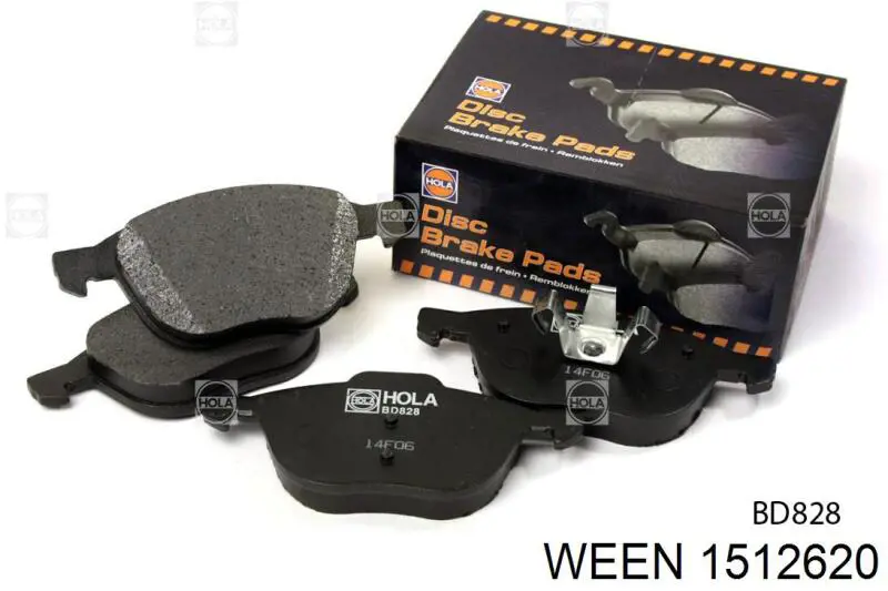 Pastillas de freno delanteras Ford Focus 3 CB8