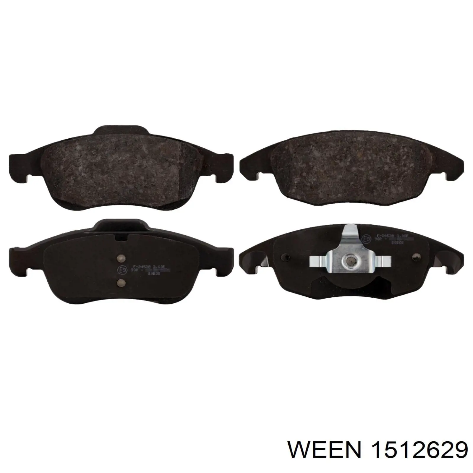 Pastillas de freno delanteras Citroen C4 UA