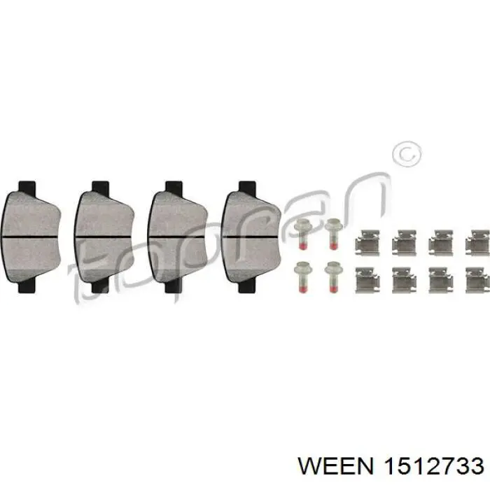 Pastillas de freno traseras Volkswagen Jetta 6 162, 163, AV3, AV2, AY2, AY3