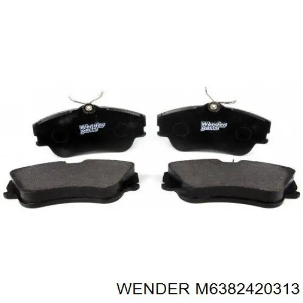 M6382420313 Wender Soporte trasero de motor con silentblock
