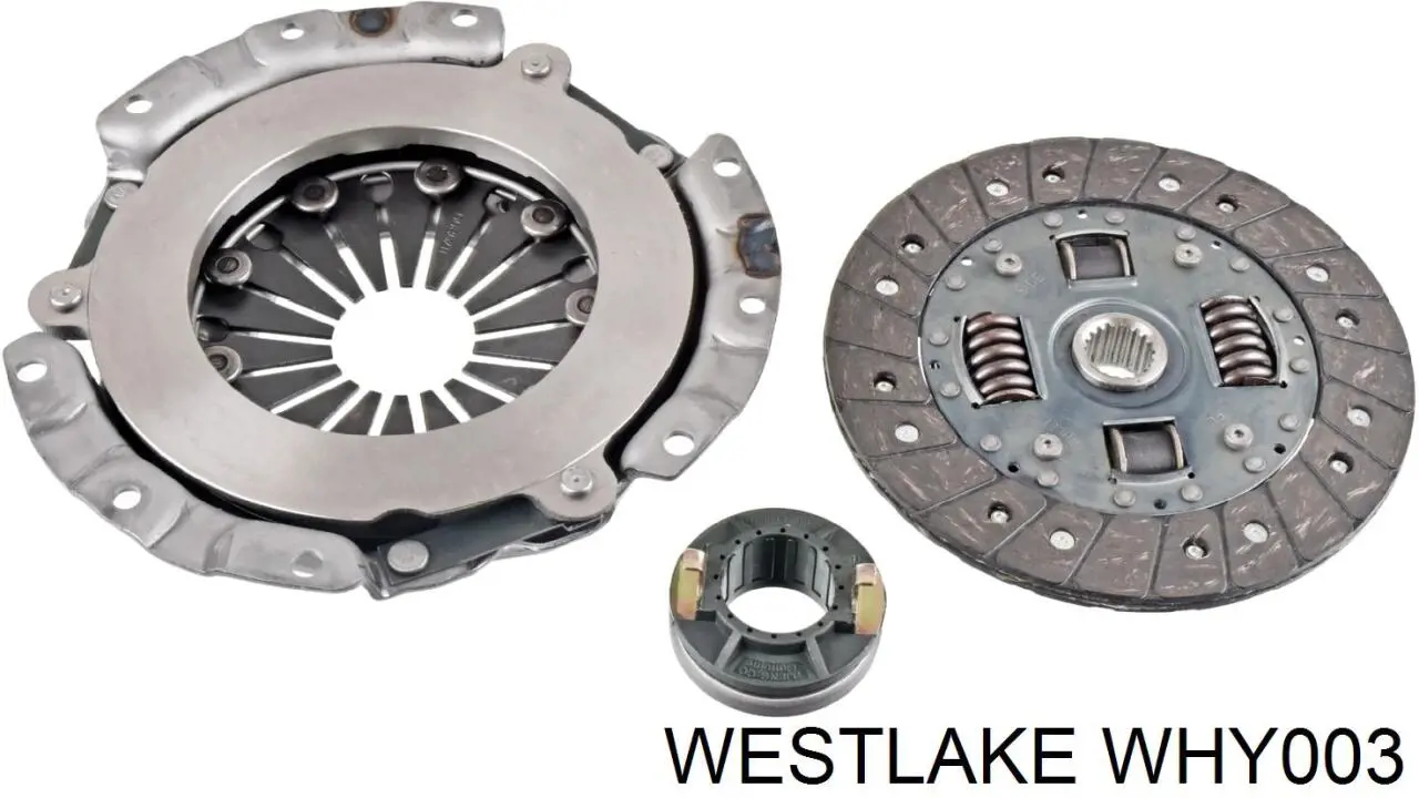 WHY003 Westlake kit de embrague (3 partes)