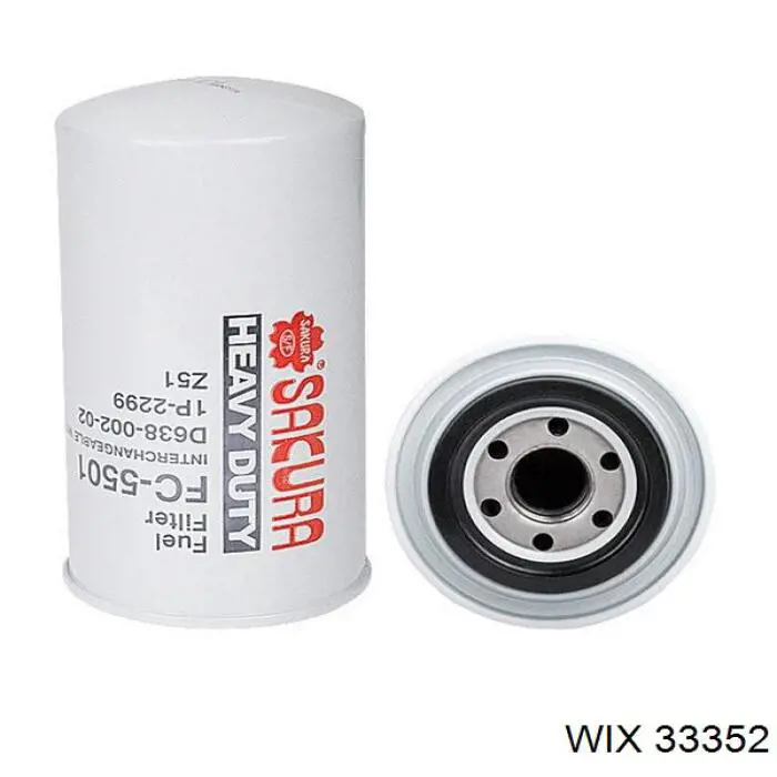 33352 WIX filtro combustible