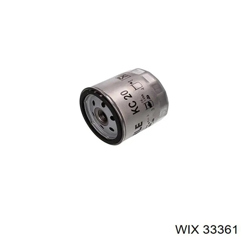33361 WIX filtro combustible