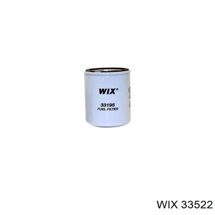 Filtro de combustible 33522 WIX