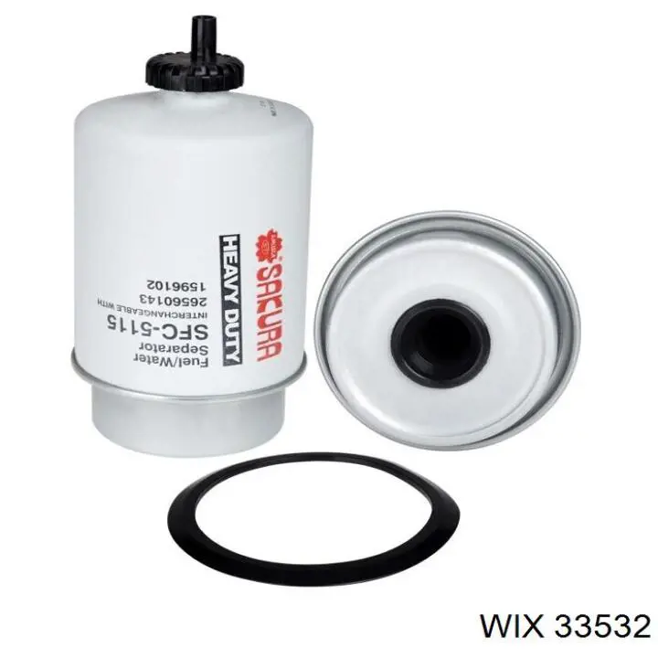 33532 WIX filtro combustible