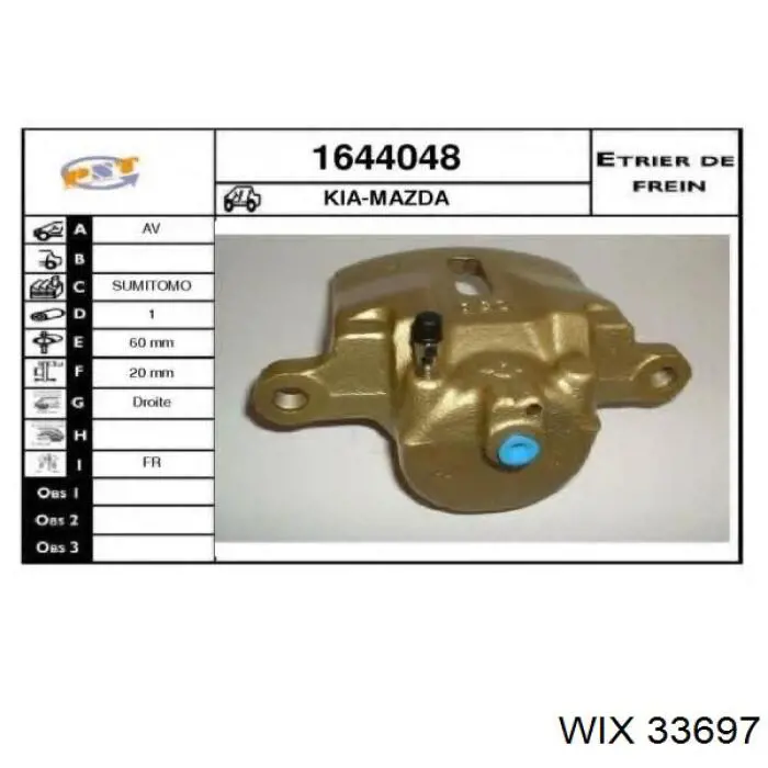 87360565 Case filtro combustible