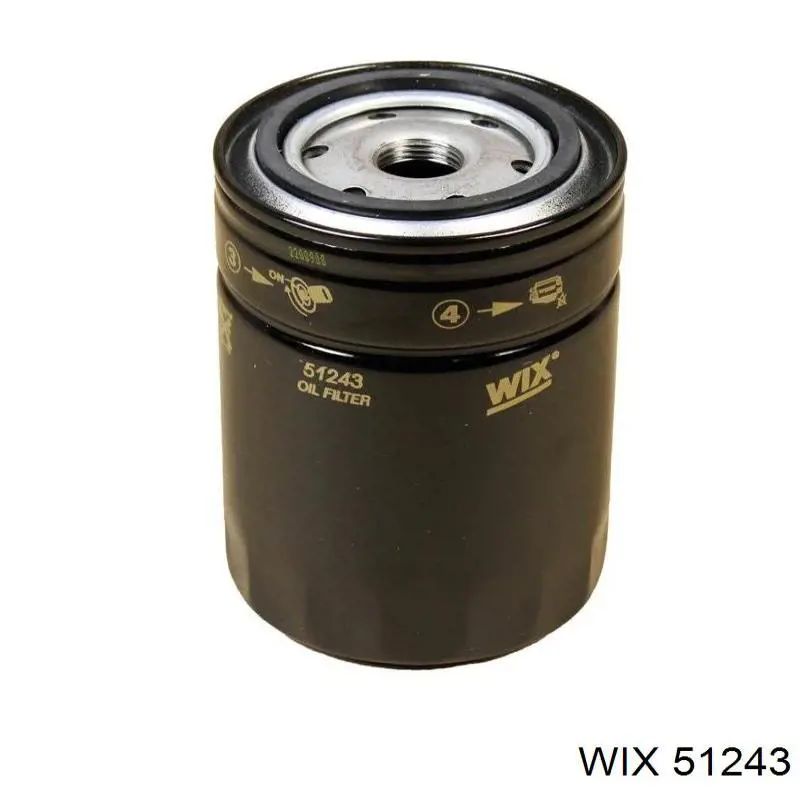 51243 WIX filtro hidráulico