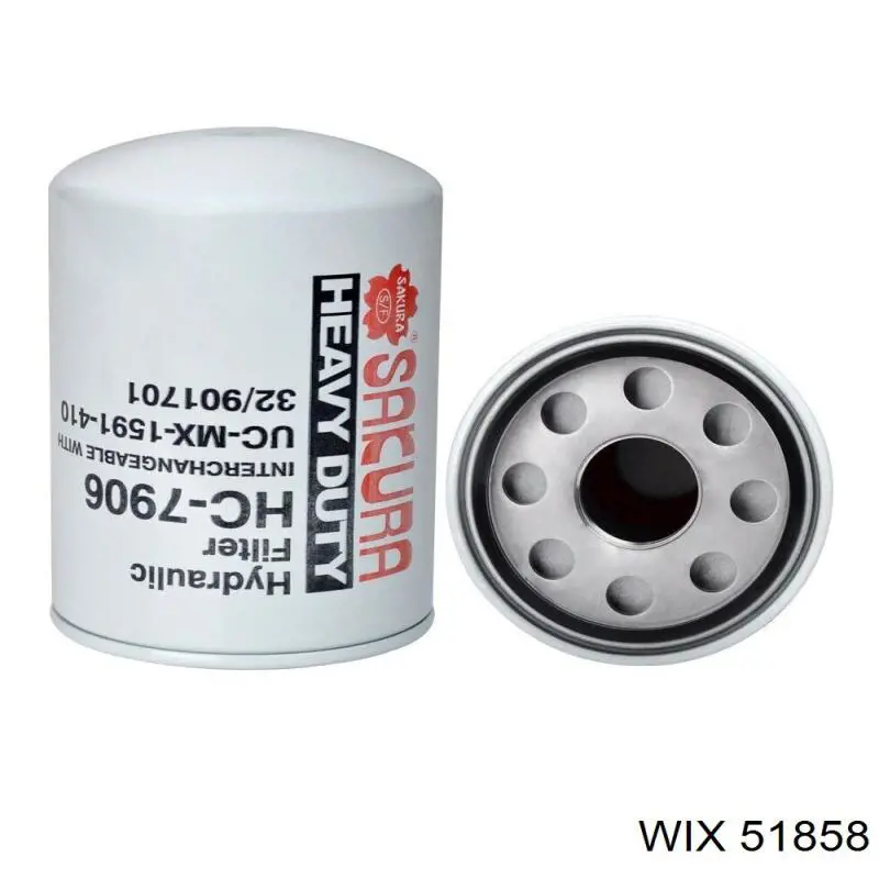 Filtro de transmisión automática WIX 51858 precio, desde 24,73 EUR
