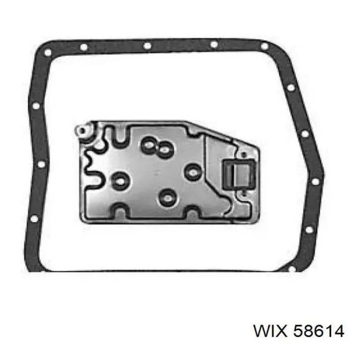 58614 WIX filtro hidráulico, transmisión automática