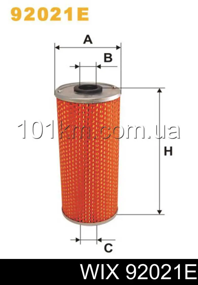 Comprar 92021E WIX Filtros de aceite