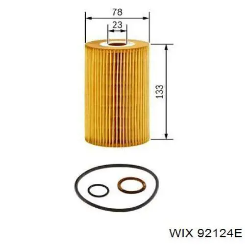 Filtro de aceite WIX 92124E precio, desde 8,65 EUR