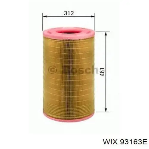 El filtro de aire WIX 93163E precio, desde 51,54 EUR