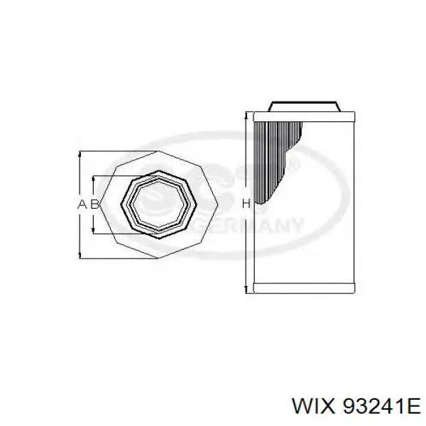 Comprar 93241E WIX Filtro de aire