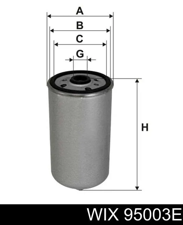 Comprar 95003E WIX Filtro diesel