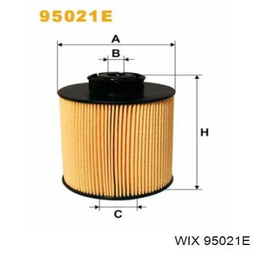 95021E WIX filtro combustible