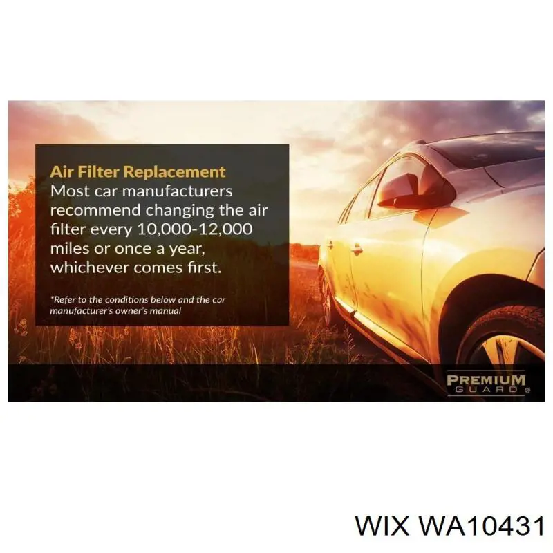 WA10431 WIX filtro de aire