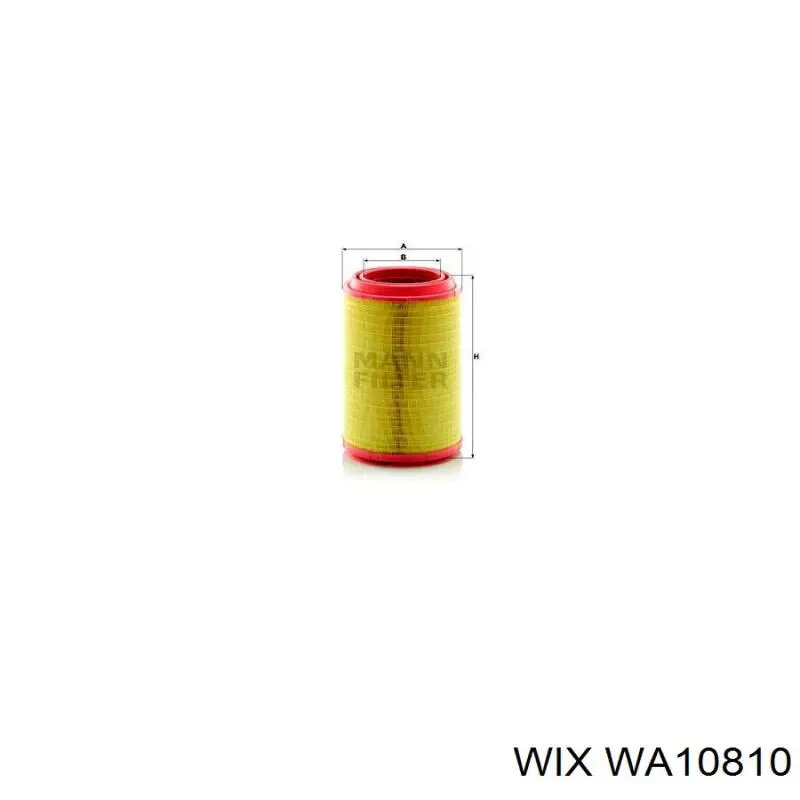 WA10810 WIX Filtro de aire de motor