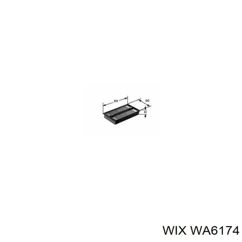 Comprar WA6174 WIX Filtro de aire