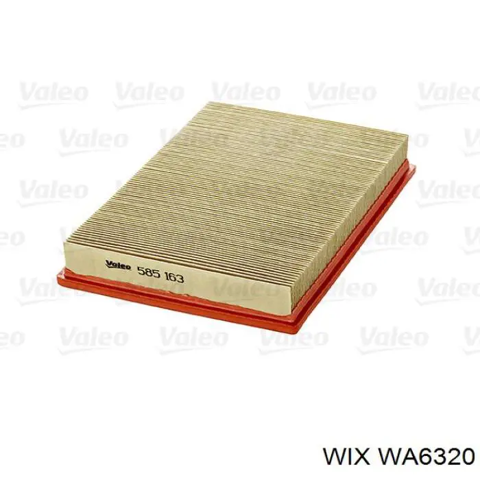 WA6320 WIX Filtro de aire de motor